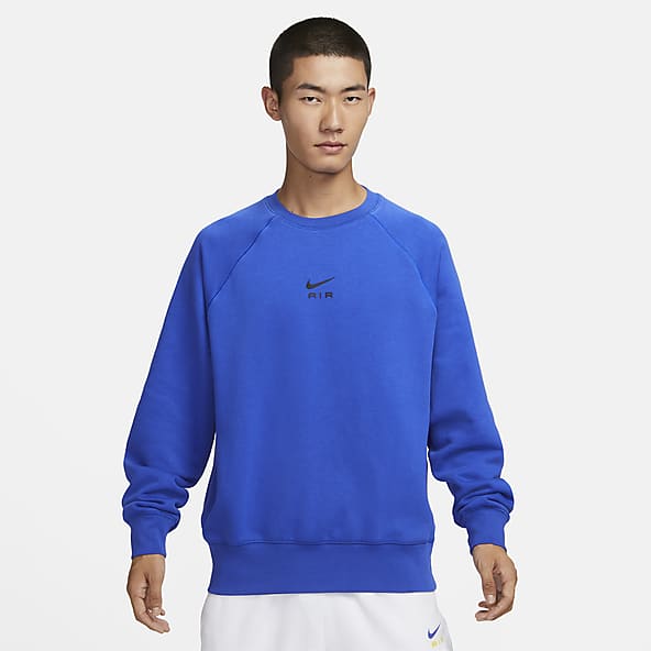 Nike air sweatshirt blue shop